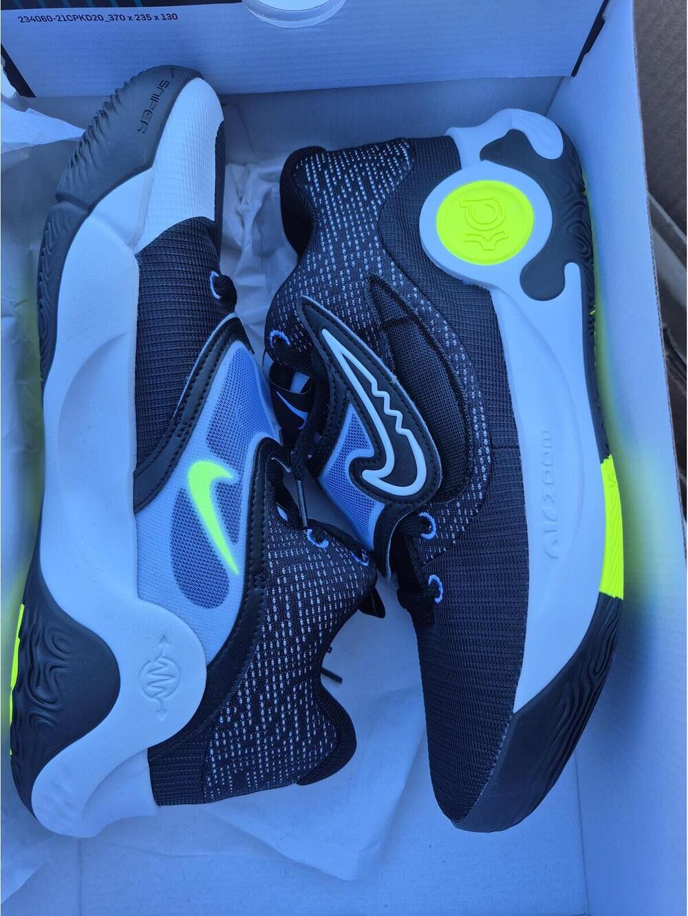 Nike KD Trey 5 X Black Volt White US Mens 10.5 Brand New